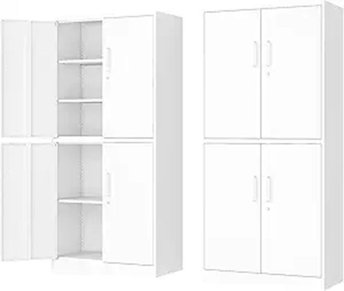 71 Heavy Duty Metal Lockable Storage Cabinet