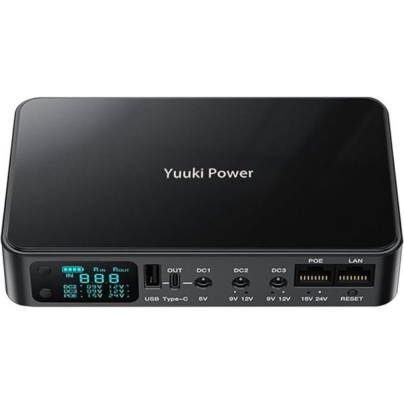 Mini UPS for Router and CCTV (18,000mAh)