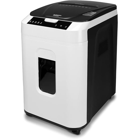Aurora Micro-Cut Commercial Paper Shredder (200 Sheets)