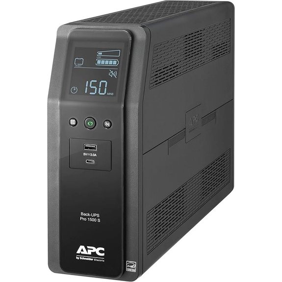 APC Back-UPS Pro 1500VA Sinewave Battery Backup