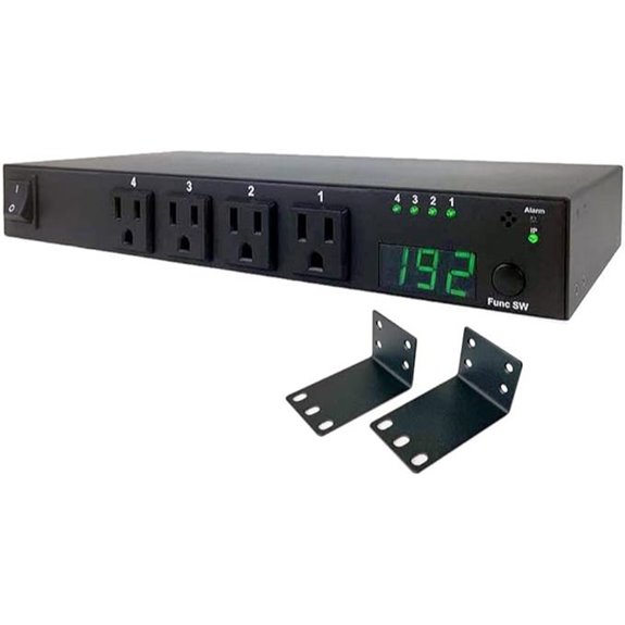 Premium 4-Port Power PDU with Rack Mount