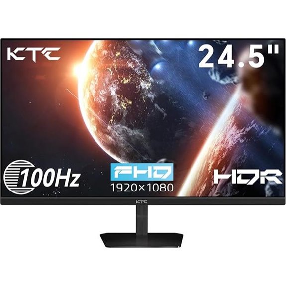 KTC 24.5 FHD 100Hz IPS Gaming & Office Monitor