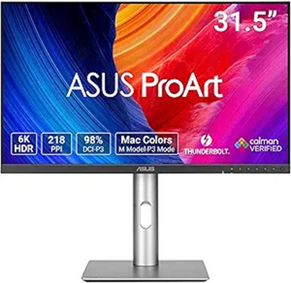 ASUS ProArt 32” 6K Professional Monitor
