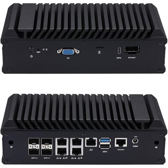 Qotom Mini PC with 4x 10GBE SFP+ and 8GB RAM