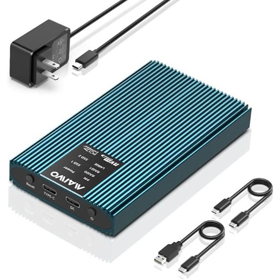 MAIWO M.2 NVMe RAID Enclosure with USB 3.2 Gen2x2