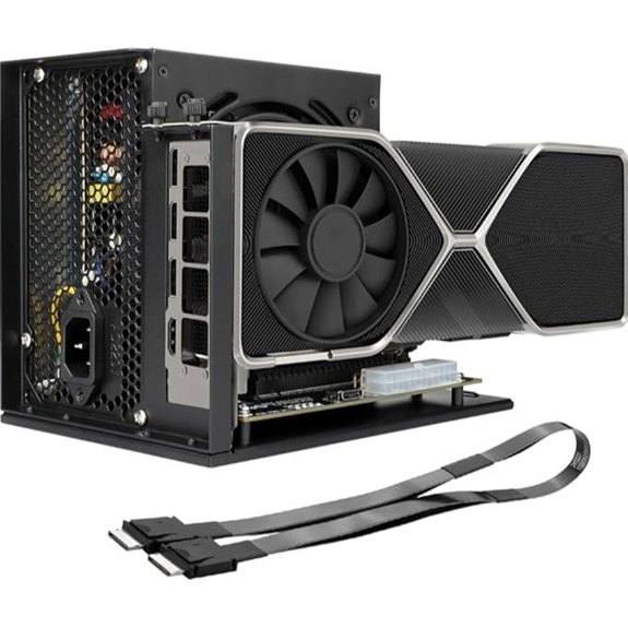 PCIe 4.0 x4 eGPU Dock with PCIe x16 Support