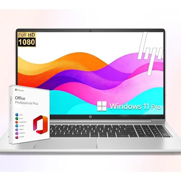 HP G9 Business Laptop with 15.6 FHD Display