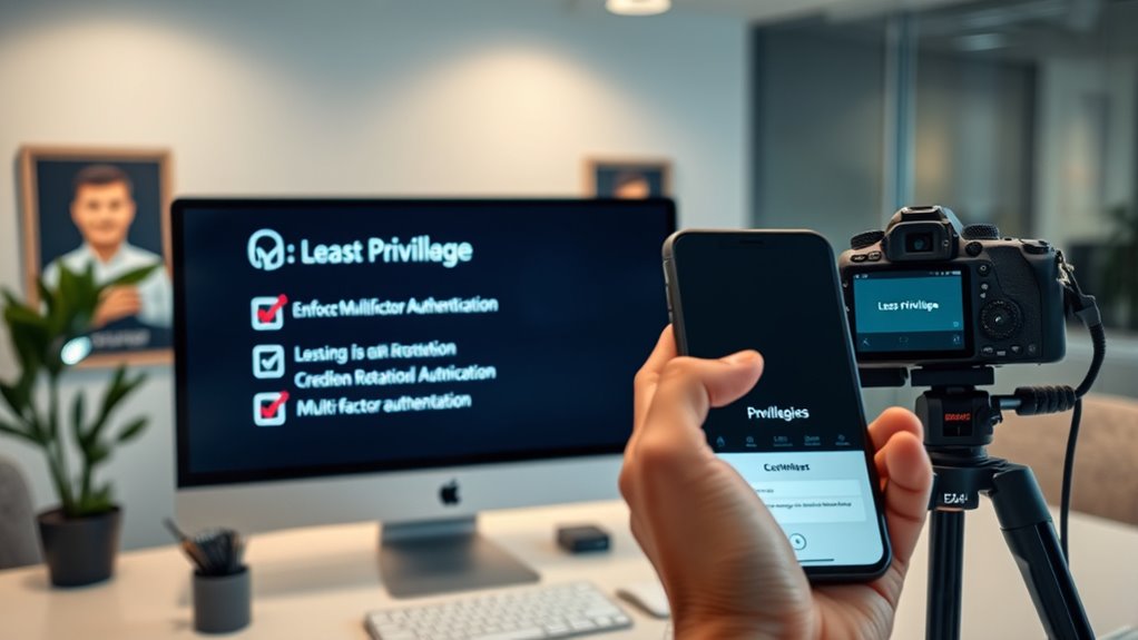 implement mfa and credential rotation