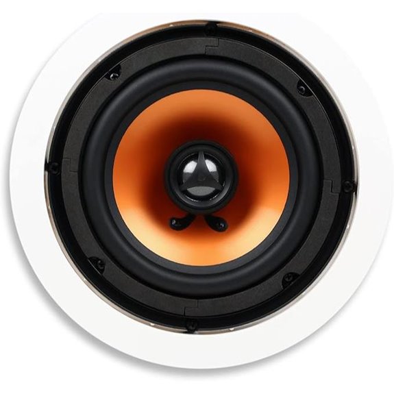 Micca M-6C 2-Way In-Ceiling Speaker White