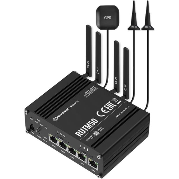 Teltonika RUTM5000 Industrial 5G Router with Ethernet