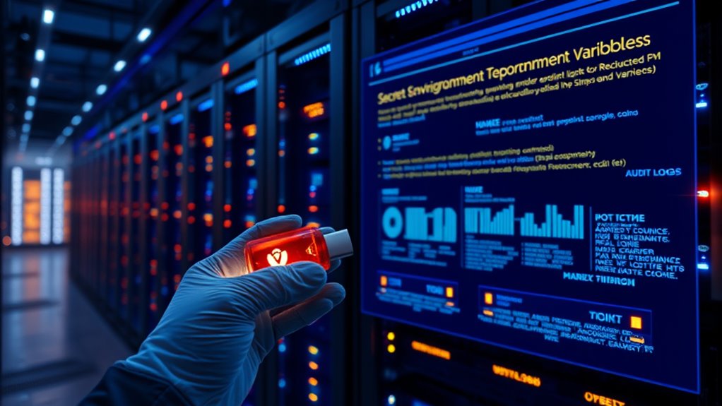 lack of centralized secret monitoring