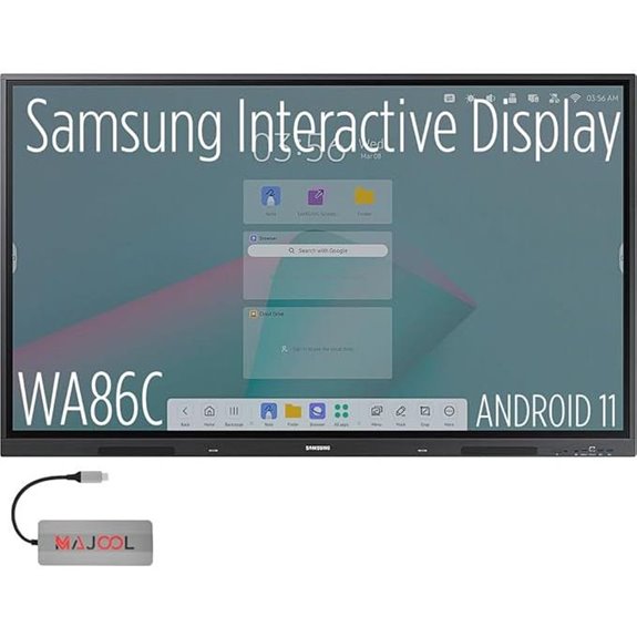 Samsung 86-Inch Interactive Touch Display with 4K UHD