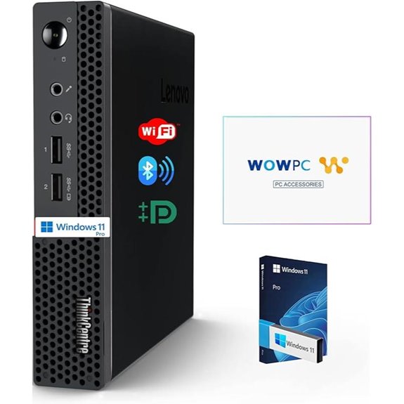 Lenovo ThinkCentre Micro Desktop with 16GB RAM