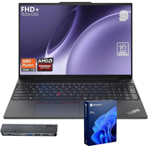 Lenovo ThinkPad E16 Gen 2 Business Laptop Bundle