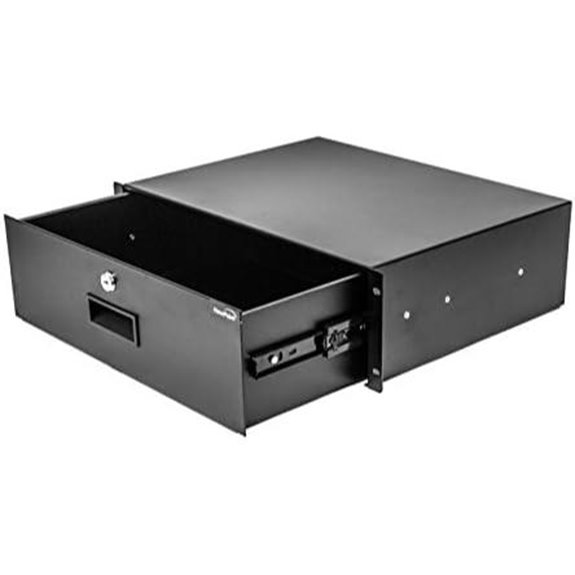 NavePoint 19-Inch Lockable Server Rack Cabinet Drawer
