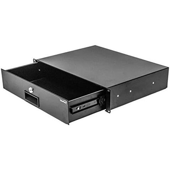 NavePoint 19-Inch Lockable Server Rack Cabinet Drawer