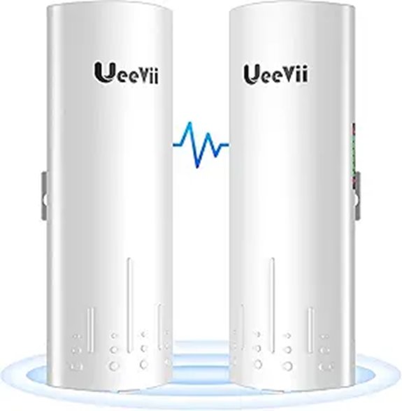 UeeVii CPE450 5.8G Long Range Wi-Fi Bridge (2pcs)