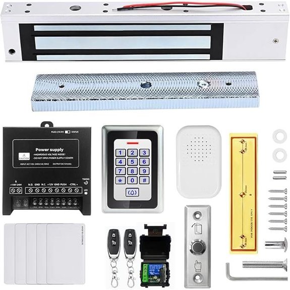 Access Control System with Magnetic Door Lock Kit