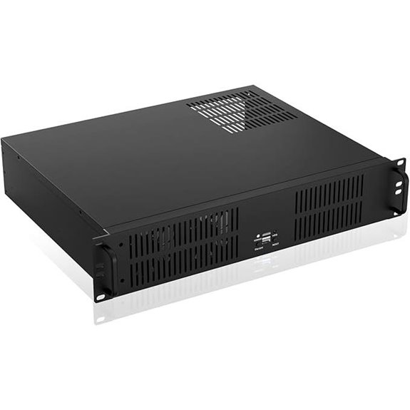 2U Micro ATX Rackmount HDD/SSD Chassis with USB