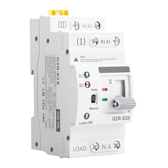 Mini 63Amp 110V Automatic/Manual Transfer Switch