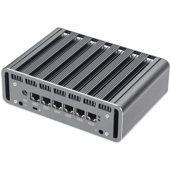 Micro Firewall Router Mini PC with 6 Gigabit Ports