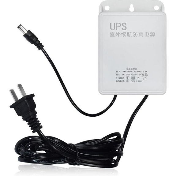 HQRP Mini UPS Battery Backup for WiFi Router