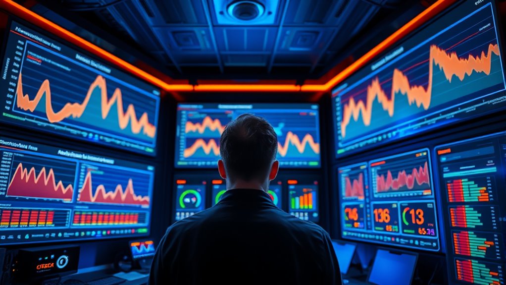 monitor key system performance metrics