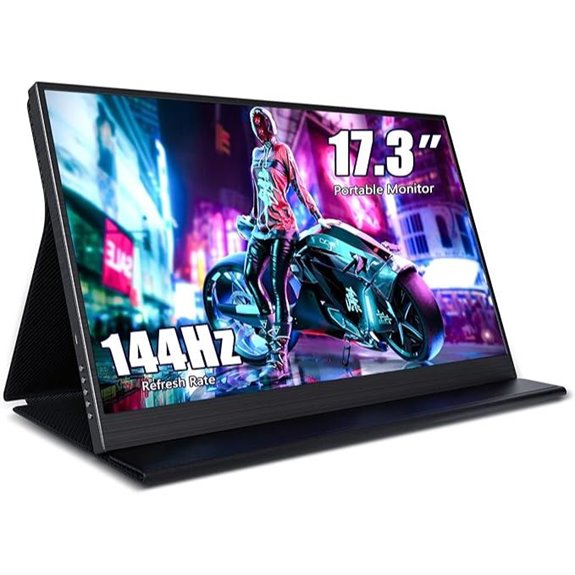 ZSCMALLS 17.3 Portable Gaming Monitor with Speakers