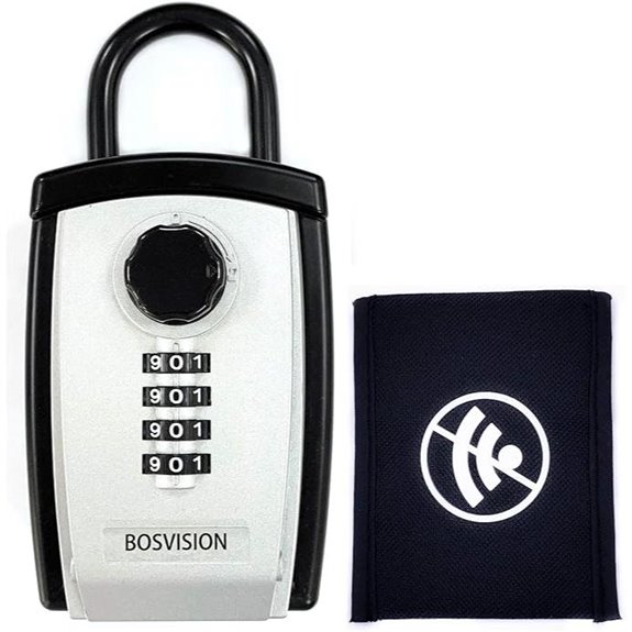 Bosvision Portable Lock Box with Faraday Bag