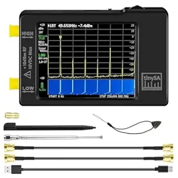 AURSINC Portable Spectrum Analyzer with Touchscreen