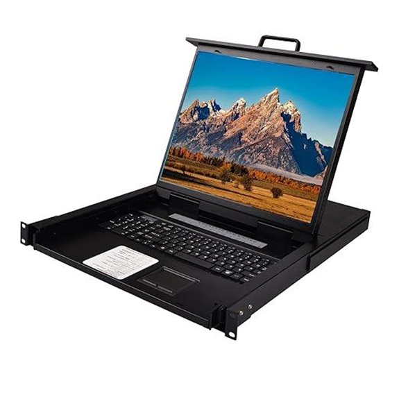 MT-VIKI Rack KVM Switch with 19 LCD Monitor