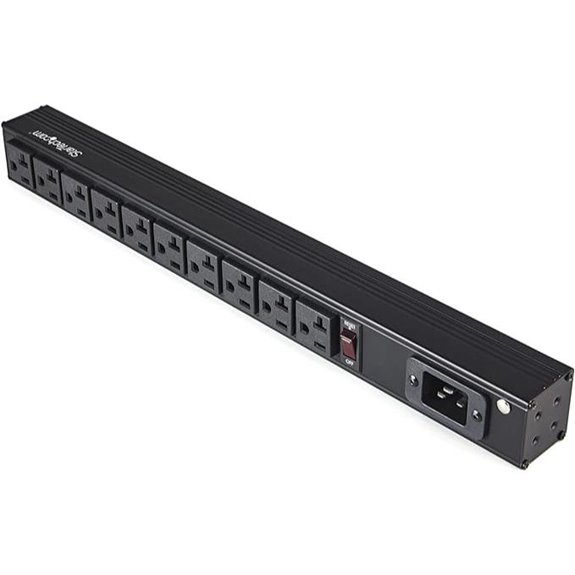 StarTech 10 Outlet Rackmount Power Strip 16A