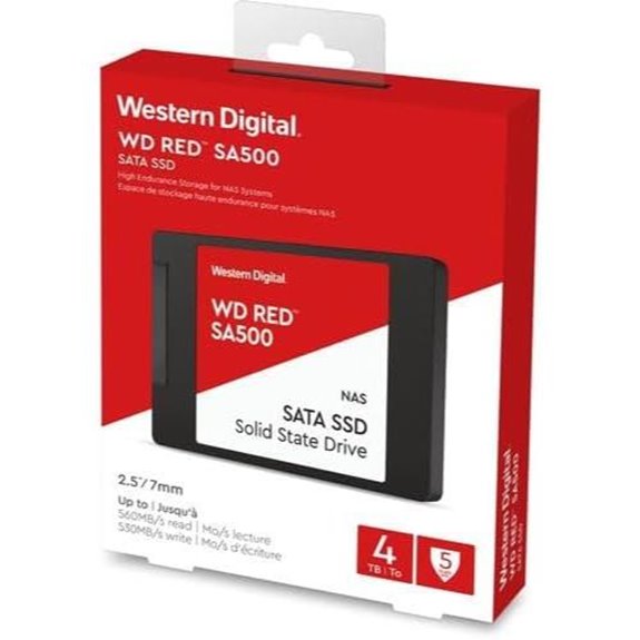 WD Red SA500 4TB NAS SSD SATA III 2.5