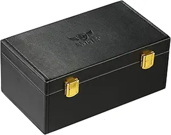 Faraday Box with 2 RFID Signal Blocking Pouches