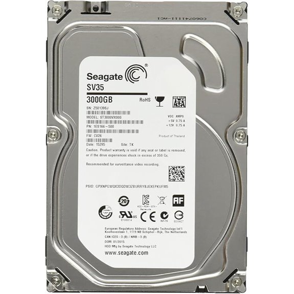 Seagate SV35 3TB 7200RPM SATA Internal Drive