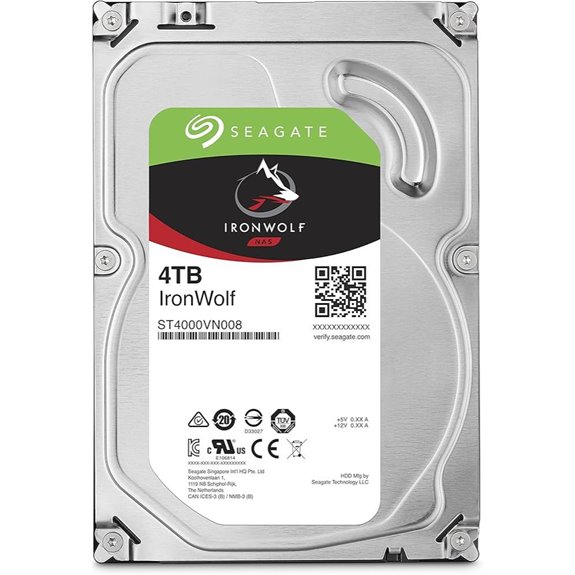 Seagate 4TB IronWolf NAS SATA Hard Drive