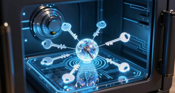 secure cryptographic key distribution