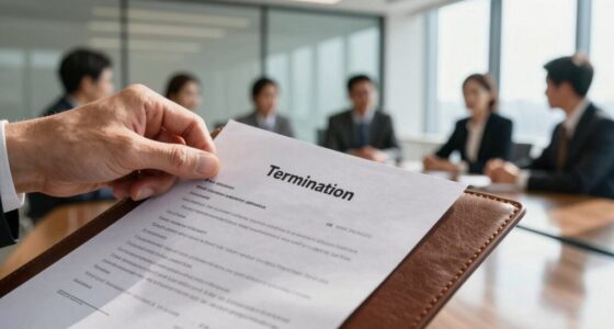 severance clause protects exit