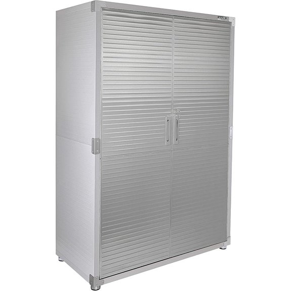 Seville Classics Lockable Steel Storage Cabinet (48x24x72)