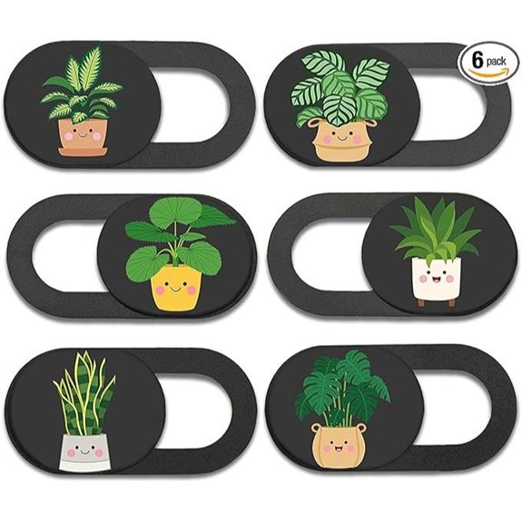 MESMOS 6pk Laptop & Phone Camera Cover Slides