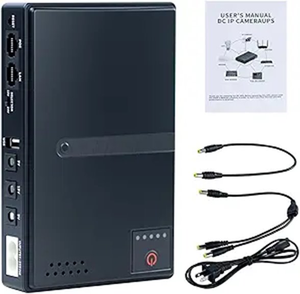 Mini DC UPS Battery Backup for Router and Security