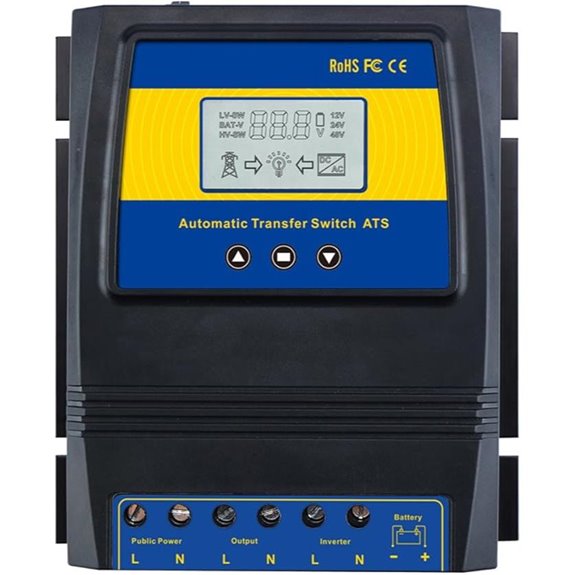 MOES 50A Automatic Transfer Switch for Solar Systems