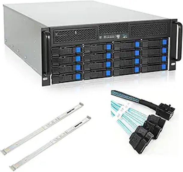 swappable 4u server chassis