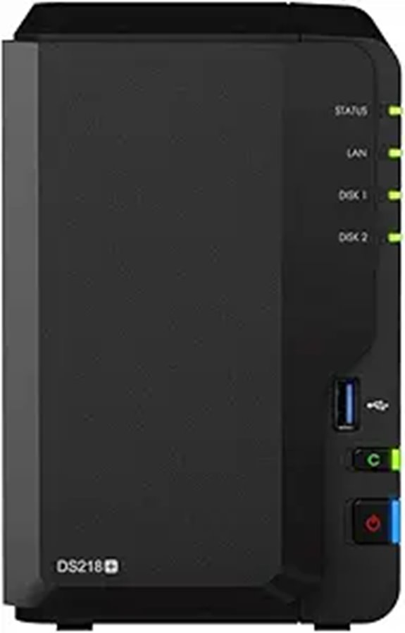 Synology DS218+ Mini Desktop NAS with 2TB SSD