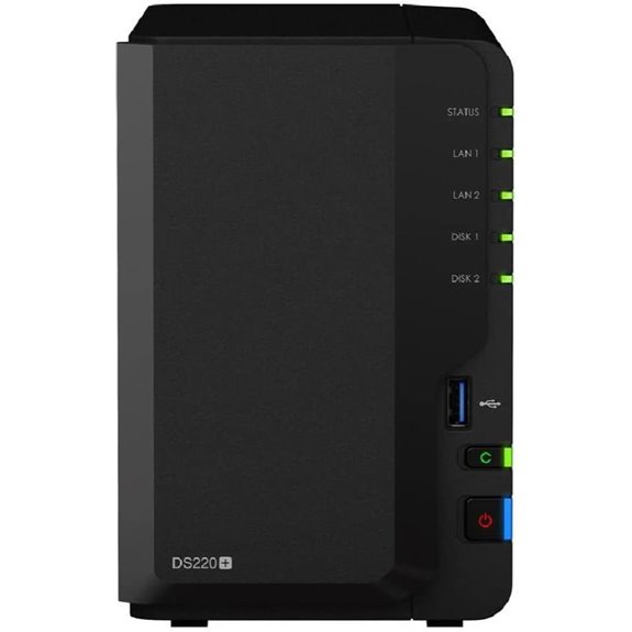 Synology DS220+ NAS Server with 2TB SSD Storage