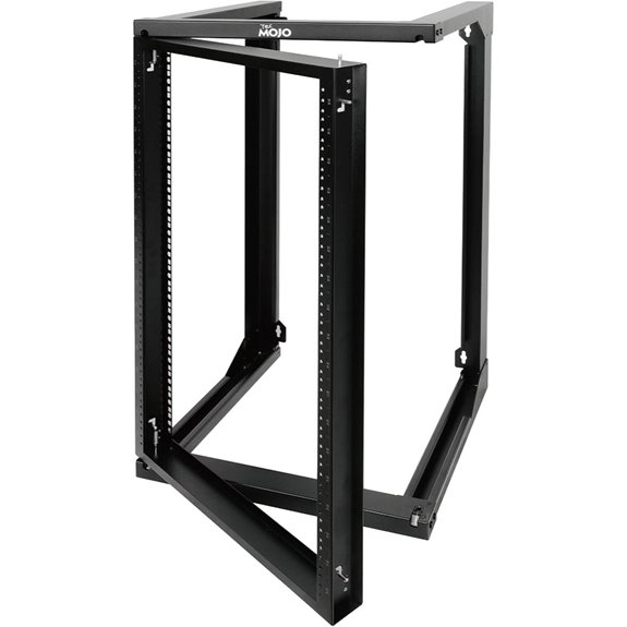 Tecmojo 18U Wall Mount Server Rack with Swing Gate