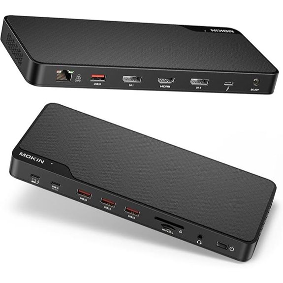 MOKiN Thunderbolt 4 Dock with 16 Ports and Ethernet