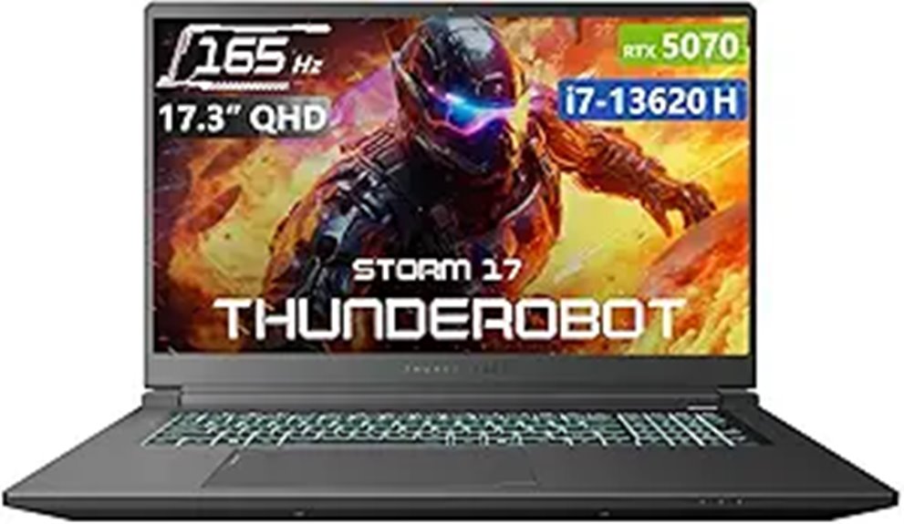 Thunderobot Storm 17 5070 Gaming Laptop