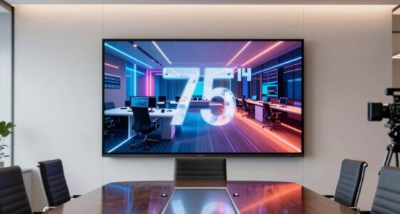 top 75 inch conference displays