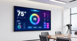 top 75 inch interactive displays